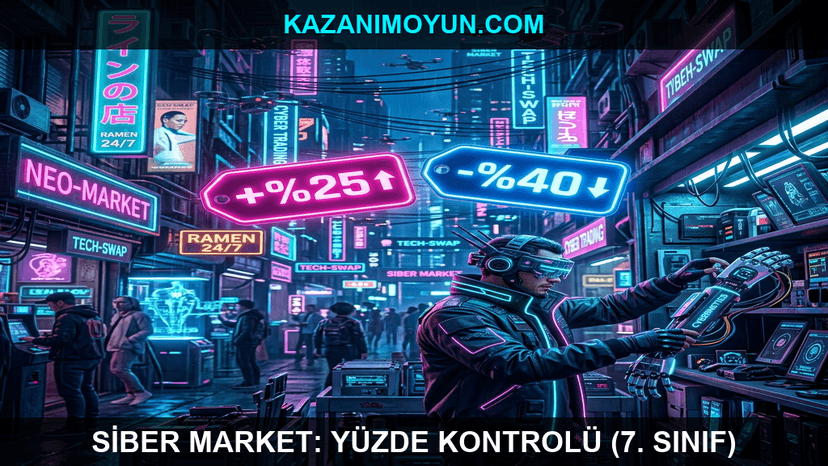 Siber Market: Yüzde Kontrolü